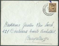 75 Centimes Albert KEPI Obl. Sc KNOCKE Visitez Le Zoute Sur Lettre Du 22-VII-1933 Vers Bruxelles - 9405 - 1931-1934 Quepis