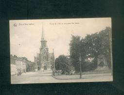 Bruxelles Brussel Ixelles Elsene - Eglise Ste Croix Et Monument De Cosier ( Animée Nels Serie 1 N° 90) - Elsene - Ixelles