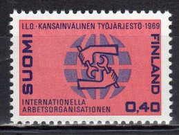 (SA0197) FINLAND, 1969 (50th Anniversary Of The ILO). Mi # 660. MNH** Stamp - Neufs