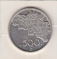 500 FRANCS Argenté Baudouin I 1980 FR - 500 Frank