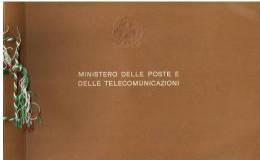 1963 ITALIA LIBRO/LIBRETTO UFFICIALE MINISTERO DELLE POSTE E TELECOMUNICAZIONI COMPLETO COME DA EMISSIONE - Markenheftchen