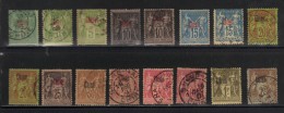 CHINE N° Entre 1 & 15 Obl. - Used Stamps