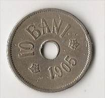 ROUMANIE - 10 BANI 1905 - Romania