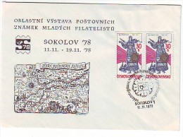 CZECHOSLOVAKIA Cover 2 - Lettres & Documents