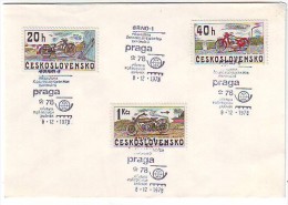 CZECHOSLOVAKIA Cover 3 - Lettres & Documents