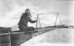 Portrait De Louis Blériot   -   Post Card - Piloten
