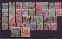 INDIA  1900-1943 Selection Of 65 Early Fine Used Stamp, All Different - 1882-1901 Imperio