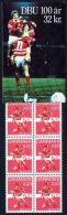 DENMARK 1989 Ball Sports Union 3.20 Kr In Complete Booklet MNH / **.  Michel 945 MH - Carnets