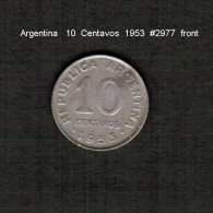 ARGENTINA    10  CENTAVOS  1953  (KM # 47) - Argentinië