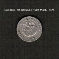 COLOMBIA    10  CENTAVOS  1959  (KM # 212.2) - Colombia