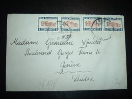 LETTRE POUR LA SUISSE TP 1 X4 OBL. 6 IV 1931 - Storia Postale