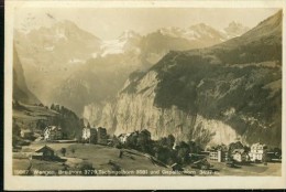 Wengen, Breithorn, Tschingelhorn, Gspaltenhorn2.9.1925 Nach Nienburg - Wengen