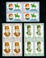 EGYPT / 1989 / IBRAHIM AL MAZINI / ABD AL RAHMAN AL RAFAI / IBRAHIM PASHA / MNH / VF - Unused Stamps