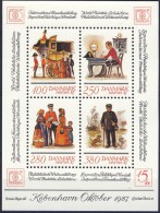 #Denmark 1986. HAFNIA´87. Bloc. Michel 6. MNH(**) - Blocks & Sheetlets