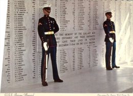 (611) USA  - Haiwaii - USS Arizona Memorial And Honour Guards - Monumentos A Los Caídos