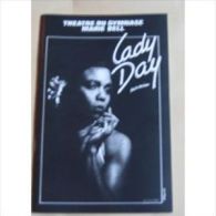 Théâtre Du Gymnase - Marie Bell : Lady Day, Billie Holiday, Programme 1986 - Autres & Non Classés