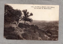 42837   Francia,  St-Cyr-au-Mont-d"Or -  Mont-Cindre  -  Le  Terrasse  Du  Mont-Cindre,  VG  1932 - Limonest