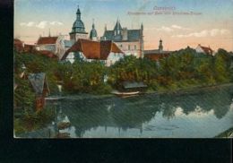 Litho Osnabrück Hasepartie Ursulinen-Kloster Wohnhäuser Um 1910 - Osnabrueck