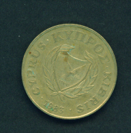 CYPRUS - 1983  20m  Circulated - Chipre