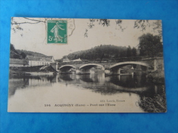 EURE-ACQUIGNY-PONT SUR L'EURE - Acquigny