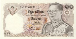 BILLET #  THAILANDE  # PICK 87 # 10  BAHT   #  1980 # NEUF - Thaïlande