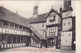 Postcard Leicester's Hospital From Courtyard No.2 Lord Leycester WARWICK Cooke - Warwick