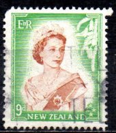 NEW ZEALAND 1953 Queen Elizabeth II  - 9d. - Brown And Green FU - Used Stamps