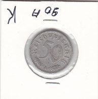 50 REICHSPHENNIG Alu 1939 A - 50 Reichspfennig