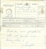 Télégramme / Telegram De NAMUR 1909 Pour BLANKENBERGHE ( Blankenberge ) . - Telegraphenmarken [TG]