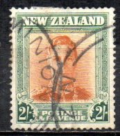 NEW ZEALAND 1938 King George VI  - 2s. - Orange And Green  FU CREASED CHEAP PRICE - Ongebruikt