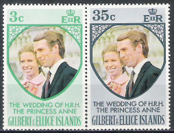 Gilbert & Ellice  N° YVERT 211/12 NEUF ** - Gilbert & Ellice Islands (...-1979)