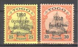 Togo: Yvert N° 26/7*; MLH; Voir Scan - Sonstige & Ohne Zuordnung