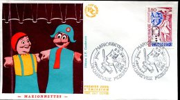 FDC 25/09/82 : Marionnettes - Puppets