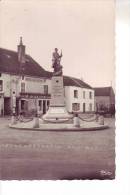 Cpsm 52 CHATEAUVILLAIN - Le Monument Aux Morts 1914-18 1939-40 - Hôtel De L´étoile - D6 - Chateauvillain