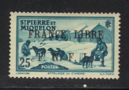 SPM N° 253 * Charniére Propre - Unused Stamps