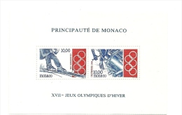 1994 - Monaco BF 63 Olimpiadi Di Lillehammer   +++++++ - Invierno 1994: Lillehammer
