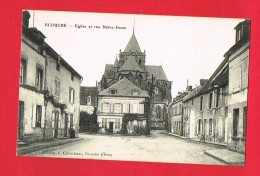 Orne - ECOUCHE - Église Et Rue Notre-Dame - Ecouche