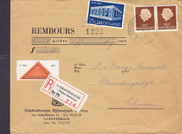 Netherlands Registered Recommandé Einschreiben & REMBOURSEMENT Labels ´s-GRAVENHAGE 1967? Cover Brief - Storia Postale