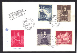 SAINT MARIN- EnVeloppe 1er Jour Du 13/2/1969 - Lettres & Documents