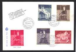 SAINT MARIN- EnVeloppe 1er Jour Du 13/2/1969 - Storia Postale