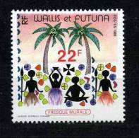 WALLIS FUTUNA 1989 N° 388** Neuf = MNH Superbe Cote 1.10€ Superbe Peinture Paint - Unused Stamps