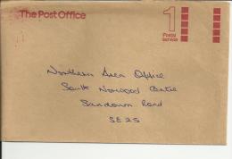 INGLATERRA CC CORREO OFICIAL THE POST OFFICE - Officials