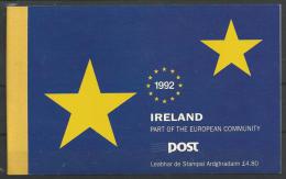 Irlande 1992 Carnet N°813 Neuf ** Marché Unique Européen - Postzegelboekjes