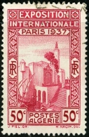 ALGERIA, COLONIA FRANCESE, FRENCH COLONY, 1937, FRANCOBOLLO USATO, Scott 110 - Oblitérés