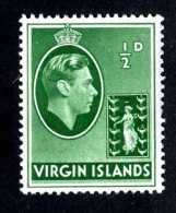6056x)  Virgin 1938  ~ Scott # 76  Mnh**~ ( Cat. $1.50 )~ Offers Welcome! - British Virgin Islands