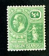 6080x)  Virgin 1922  ~ Scott # 53  Mint*~ ( Cat. $1.25 )~ Offers Welcome! - British Virgin Islands
