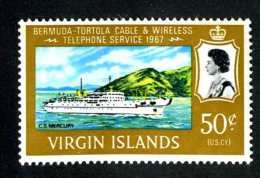 6096x)  Virgin 1967  ~ SG # 219  Mnh**~ Offers Welcome! - British Virgin Islands