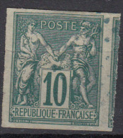 #51# COLONIES GENERALES N° 31 Oblitéré Losange De Points Bleus (avec Un Voisin) - Sage