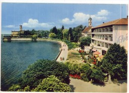 Allemagne Langenargen Am Bodensee  Seepromenade Mit Schoss Montfort  TBE - Langenargen