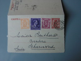 == Belgien Karte 1919 - Postales [1909-34]